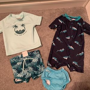 6-12 months baby swim wear